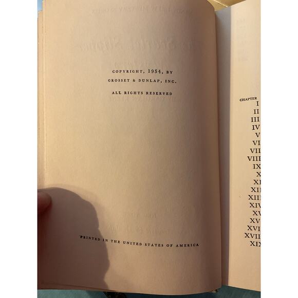 1954 Hardback The Scarlett Slipper Mystery Nancy Drew - Picture 12 of 13